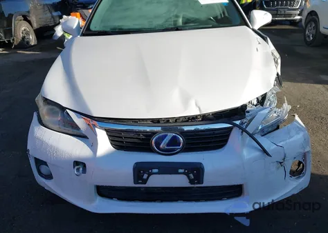 2012 Lexus Ct 200H Premium z USA, uszkodzony, nr VIN JTHKD5BH8C2076232